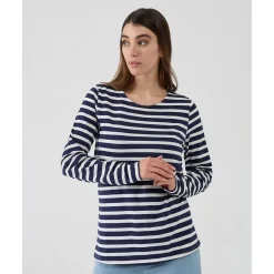 Prenatal Camiseta de lactancia estampada de rayas