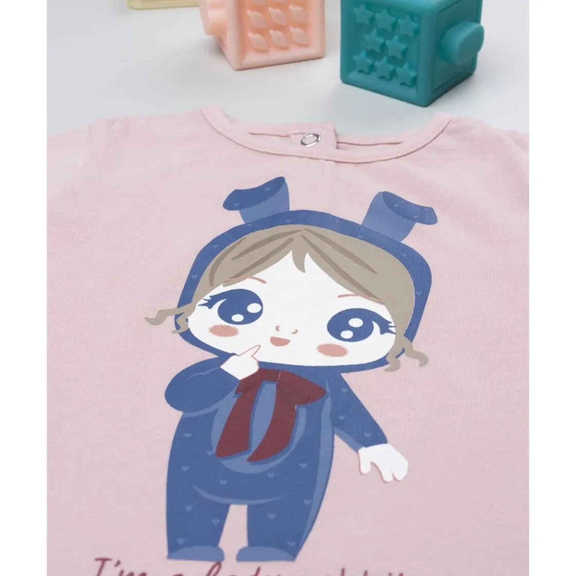 Prenatal Camiseta de niña rosa Lady Rabbit* Niña·Bebé Niña 3-36 Meses|Bebé Niña 3-36 Meses·Camisas Y Camisetas