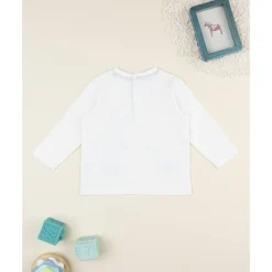 Prenatal Camiseta de niño blanca con estampado de perritos* Niño·Bebé Niño 3-36 Meses|Bebé Niño 3-36 Meses·Camisas Y Camisetas