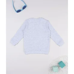 Prenatal Camiseta de pijama para niño gris con perrito