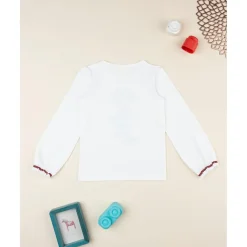 Prenatal Camiseta niña blanca – Minnie manga larga* Niña·Niña 2-10 Años|Niña 2-10 Años·Camisas Y Camisetas