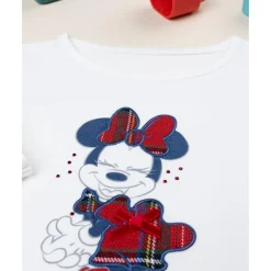 Prenatal Camiseta niña blanca – Minnie manga larga* Niña·Niña 2-10 Años|Niña 2-10 Años·Camisas Y Camisetas