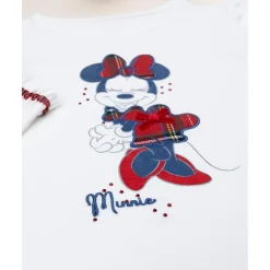 Prenatal Camiseta niña blanca – Minnie manga larga* Niña·Niña 2-10 Años|Niña 2-10 Años·Camisas Y Camisetas