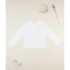 Prenatal Camiseta niña blanca bailarinas allover* Niña·Niña 2-10 Años|Niña 2-10 Años·Camisas Y Camisetas