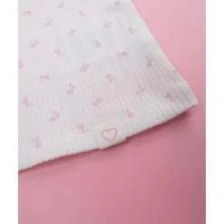 Prenatal Camiseta niña blanca estampada