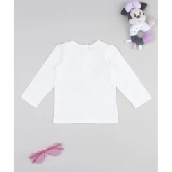 Prenatal Camiseta niña blanca Minnie
