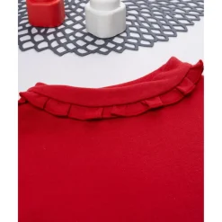 Prenatal Camiseta niña roja cuello alto* Niña·Niña 2-10 Años|Niña 2-10 Años·Camisas Y Camisetas