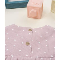 Prenatal Camiseta niña rosa con corazones