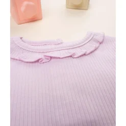 Prenatal Camiseta niña rosa con cuello