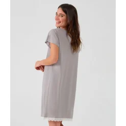 Prenatal Camisón premamá de lactancia con encaje