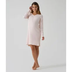 Prenatal Camisón premamá rosa a rayas