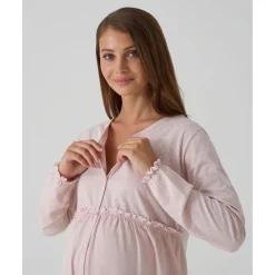 Prenatal Camisón premamá rosa con volantes y lunares para embarazo y lactancia* Premamá·Íntimo Y Noche|Íntimo Y Noche·Pijamas Y Camisones