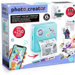 STUDIO CREATOR Canal Toys - Impresora portátil de bolsillo Instantánea ㅤ* Electrónicos