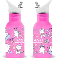 CLASSICS REVOLUTION, S.L. Cantimplora acero dancing cats 500 ml