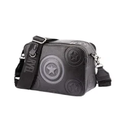 AVENGERS Capitán América - Bolso Ibiscuit Negro* Merchandising|Friki Zone