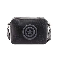 AVENGERS Capitán América - Bolso Ibiscuit Negro* Merchandising|Friki Zone
