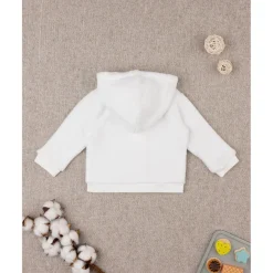 Prenatal Cardigan blanco para niño