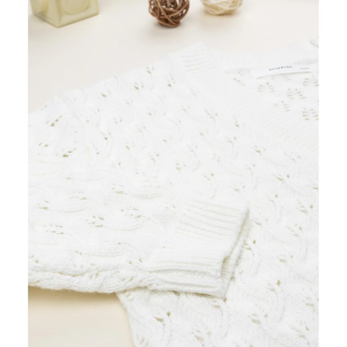 Prenatal Cardigan calado niña blanco* Niña·Niña 2-10 Años|Niña 2-10 Años·Jerséis Y Sudaderas