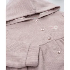 Prenatal Cardigan con capucha niña rosa canalé* Niña·Bebé Niña 3-36 Meses|Bebé Niña 3-36 Meses·Jerséis Y Cardigans