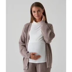 Prenatal Cardigan tricot marrón premamá