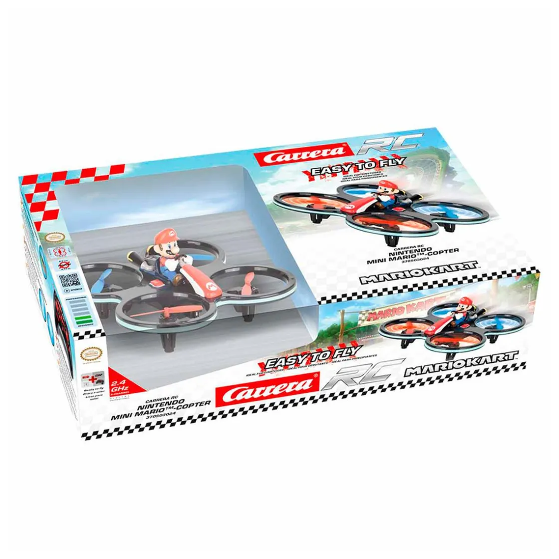 CARRERA - Dron Mini Mario-Copter
