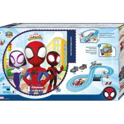 SPIDERMAN Carrera First - Circuito Spidey* Vehículos Y Circuitos