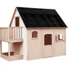 SOULET Casa DUPLEX infantil de madera Carry