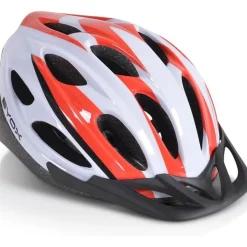 M.C. Casco de seguridad con luz Y02 Red - Talla L (58-62 cm)
