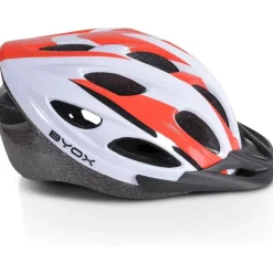 M.C. Casco de seguridad con luz Y02 Red - Talla L (58-62 cm)