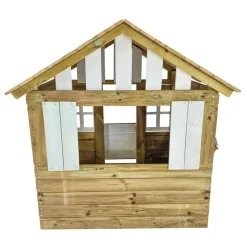 MASGAMES Casita de madera Lollipop Blanca* Casas