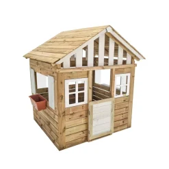 MASGAMES Casita de madera Lollipop XL Blanca