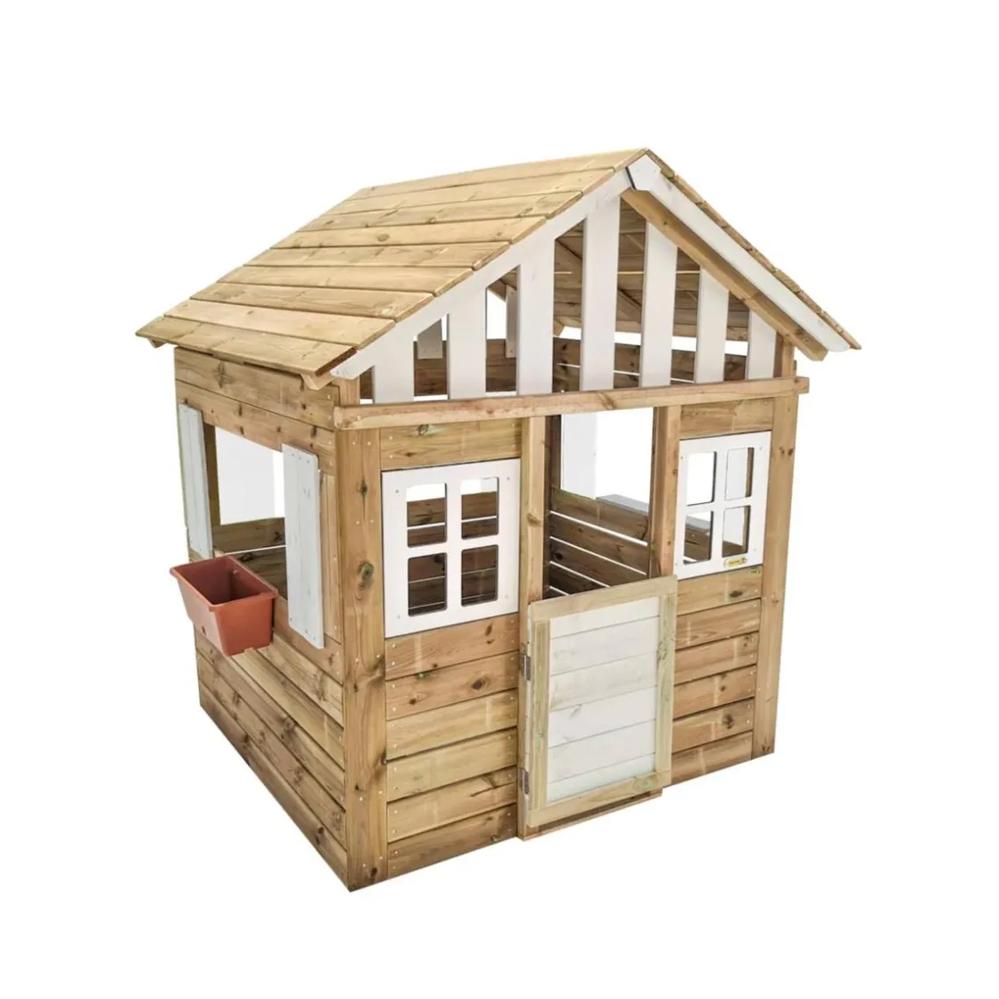 MASGAMES Casita de madera Lollipop XL Blanca
