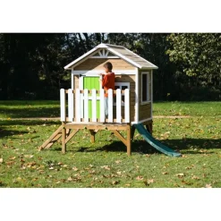 MASGAMES Casita elevada de madera Flam* Casas