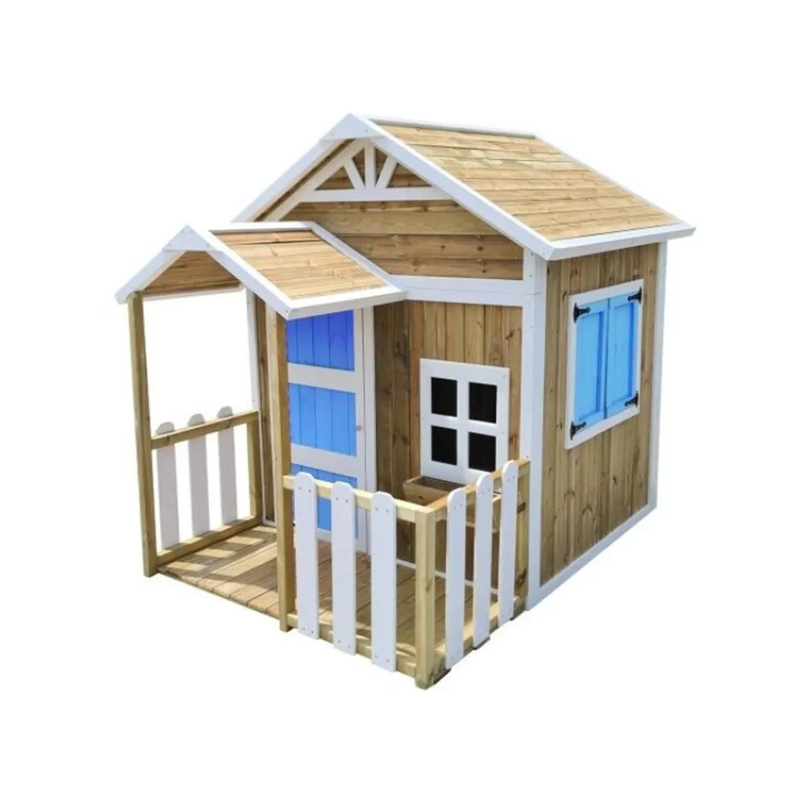 MASGAMES Casita infantil Olden de madera Azul* Casas