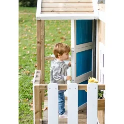 MASGAMES Casita infantil Olden de madera Azul* Casas