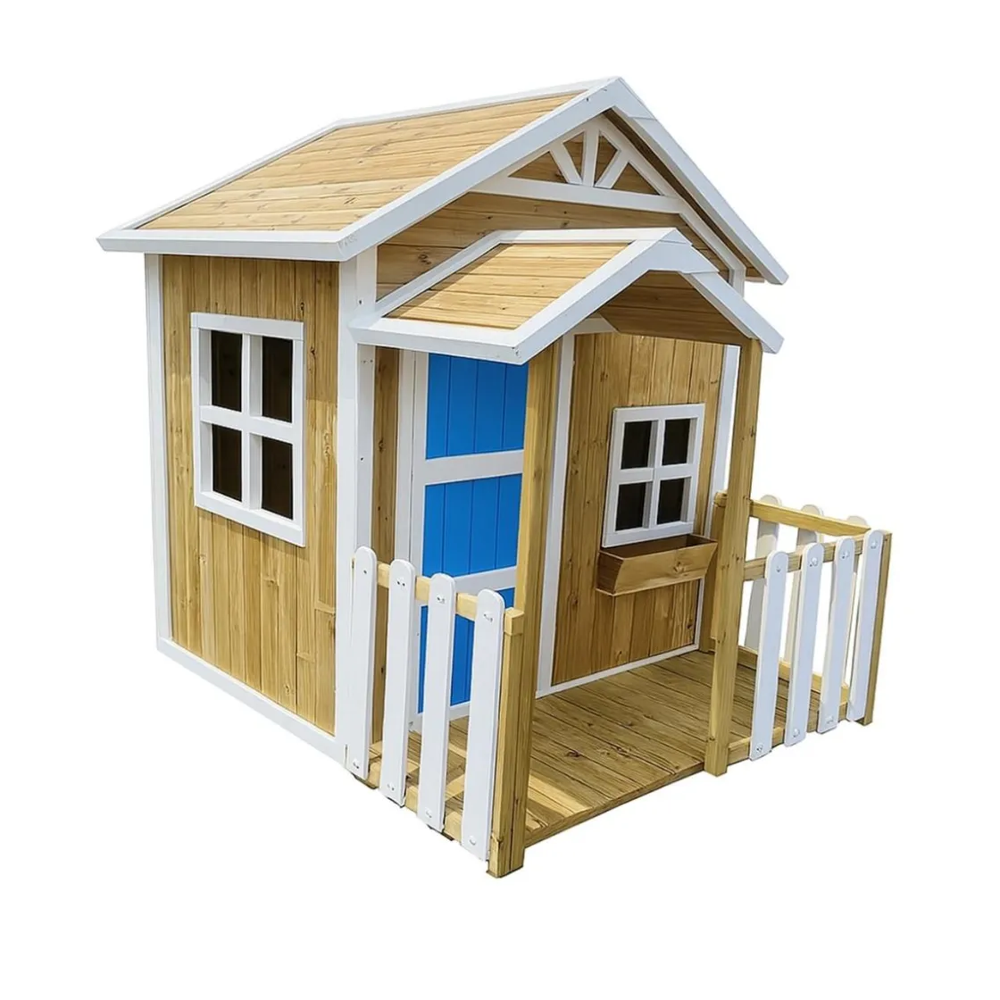 MASGAMES Casita infantil Olden de madera Azul* Casas