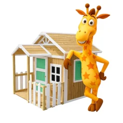 MASGAMES Casita infantil Olden de madera Verde* Casas