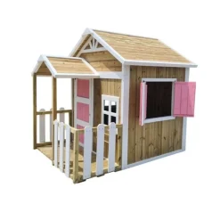 MASGAMES Casita infantil Olden de madera Rosa* Casas