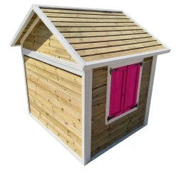 MASGAMES Casita infantil Visby de madera Rosa* Casas