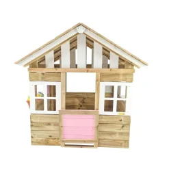 MASGAMES Casita madera Lollipop Rosa