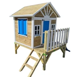 MASGAMES Casita Visby elevada 60 cm Azul* Casas