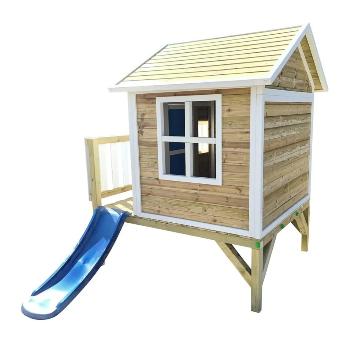 MASGAMES Casita Visby elevada 60 cm Azul* Casas