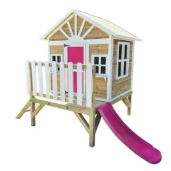 MASGAMES Casita Visby elevada 60 cm Rosa* Casas