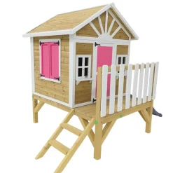 MASGAMES Casita Visby elevada 60 cm Rosa* Casas