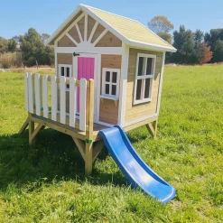 MASGAMES Casita Visby elevada 60 cm Rosa* Casas