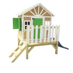 MASGAMES Casita Visby elevada 60 cm Verde* Casas