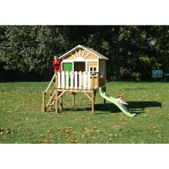 MASGAMES Casita Visby elevada 90 cm Verde* Casas