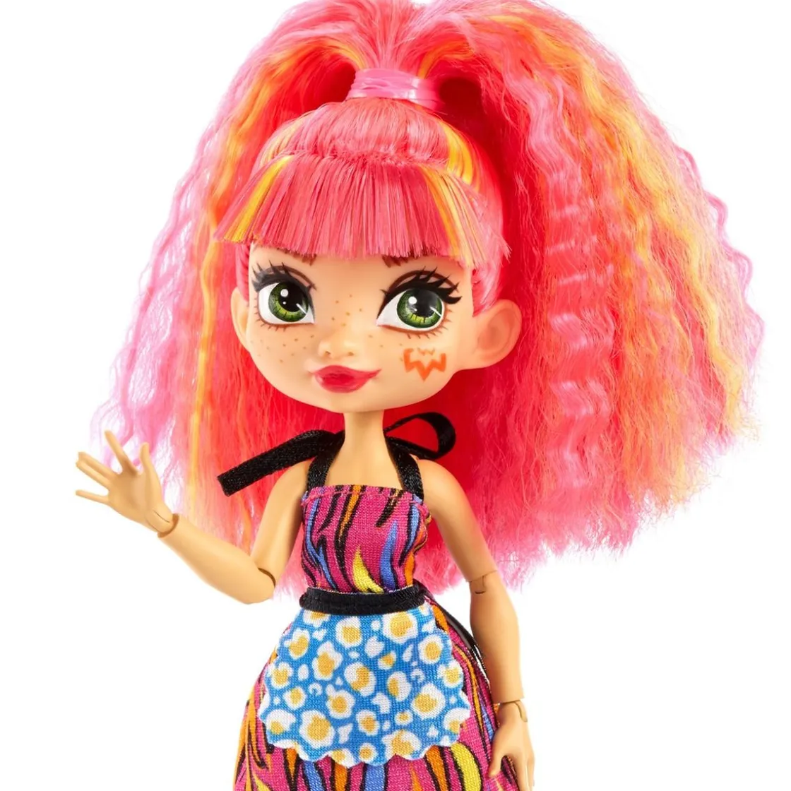 MATTEL Cave Club - Muñeca Emberly - Playset BBQs