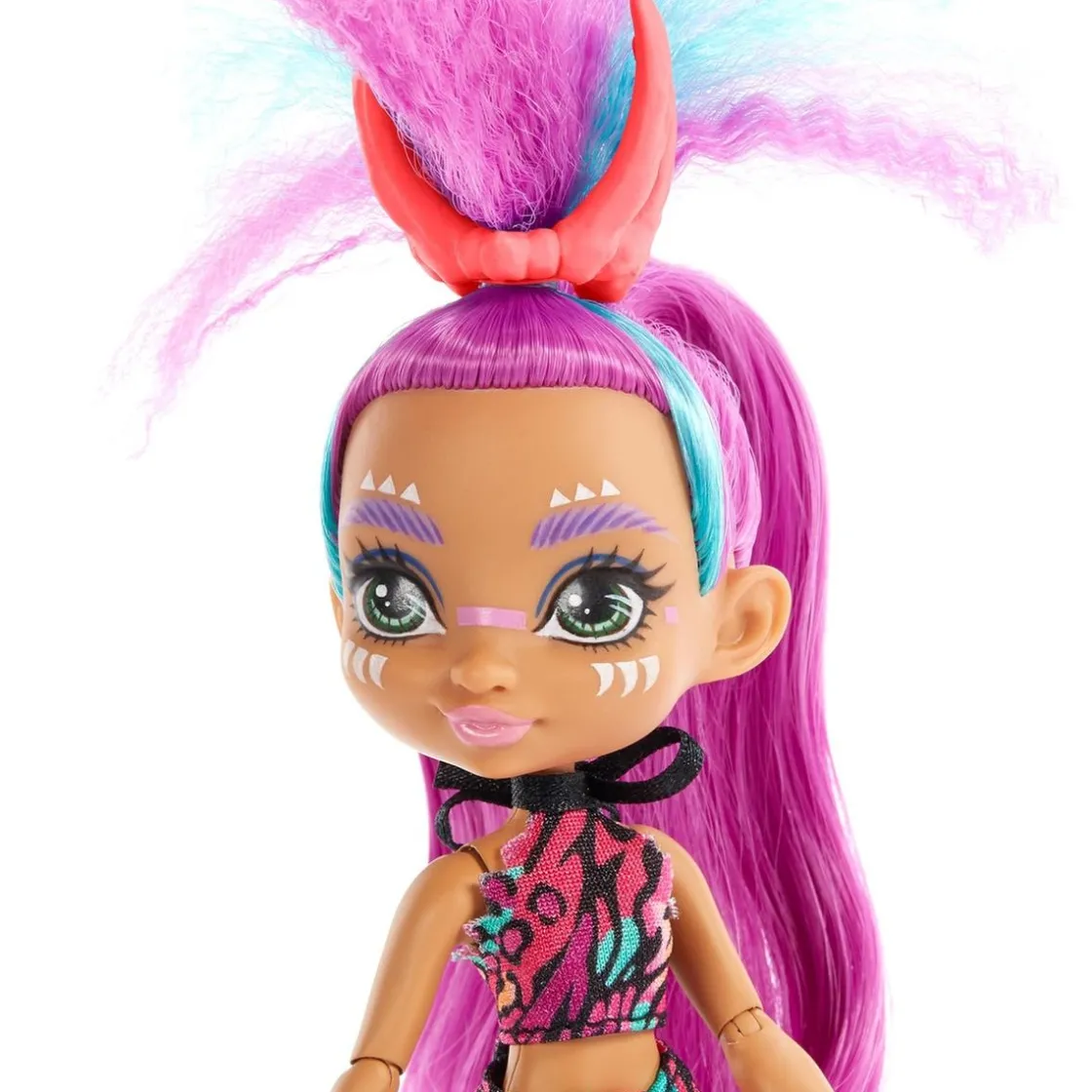 MATTEL Cave Club - Muñeca Roaralai - Playset Gatuno