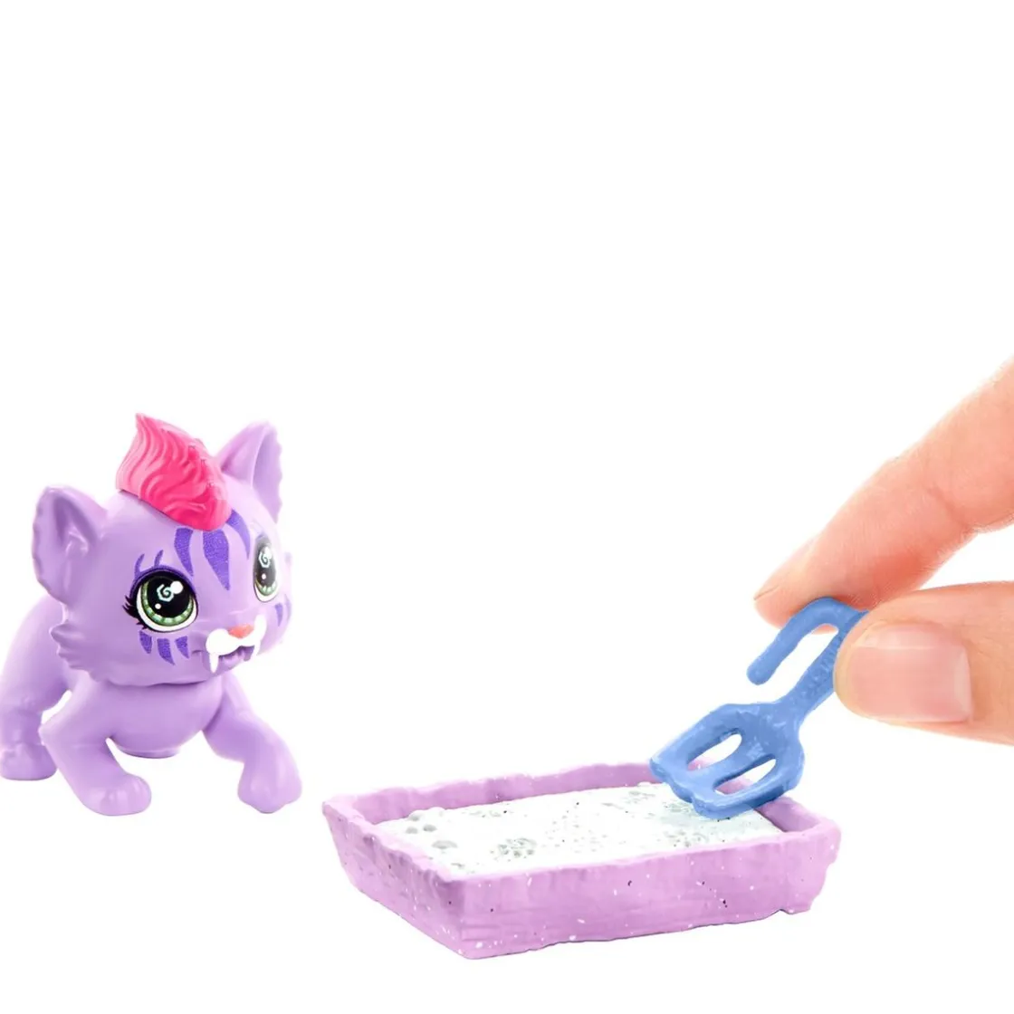 MATTEL Cave Club - Muñeca Roaralai - Playset Gatuno